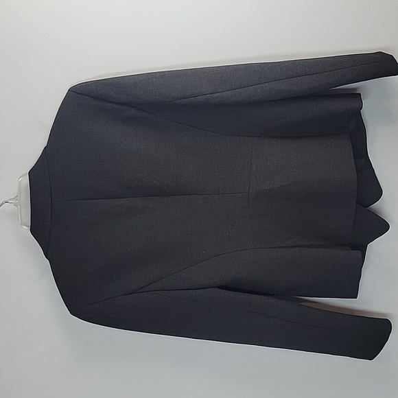 Ann Taylor gray ponte  double breasted blazer - Picture 7 of 7